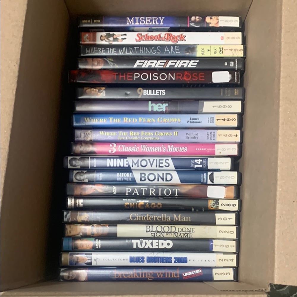 Assorted DVD Movie Collection (19)